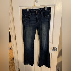 American Eagle Outfitters Dark Blue Denim